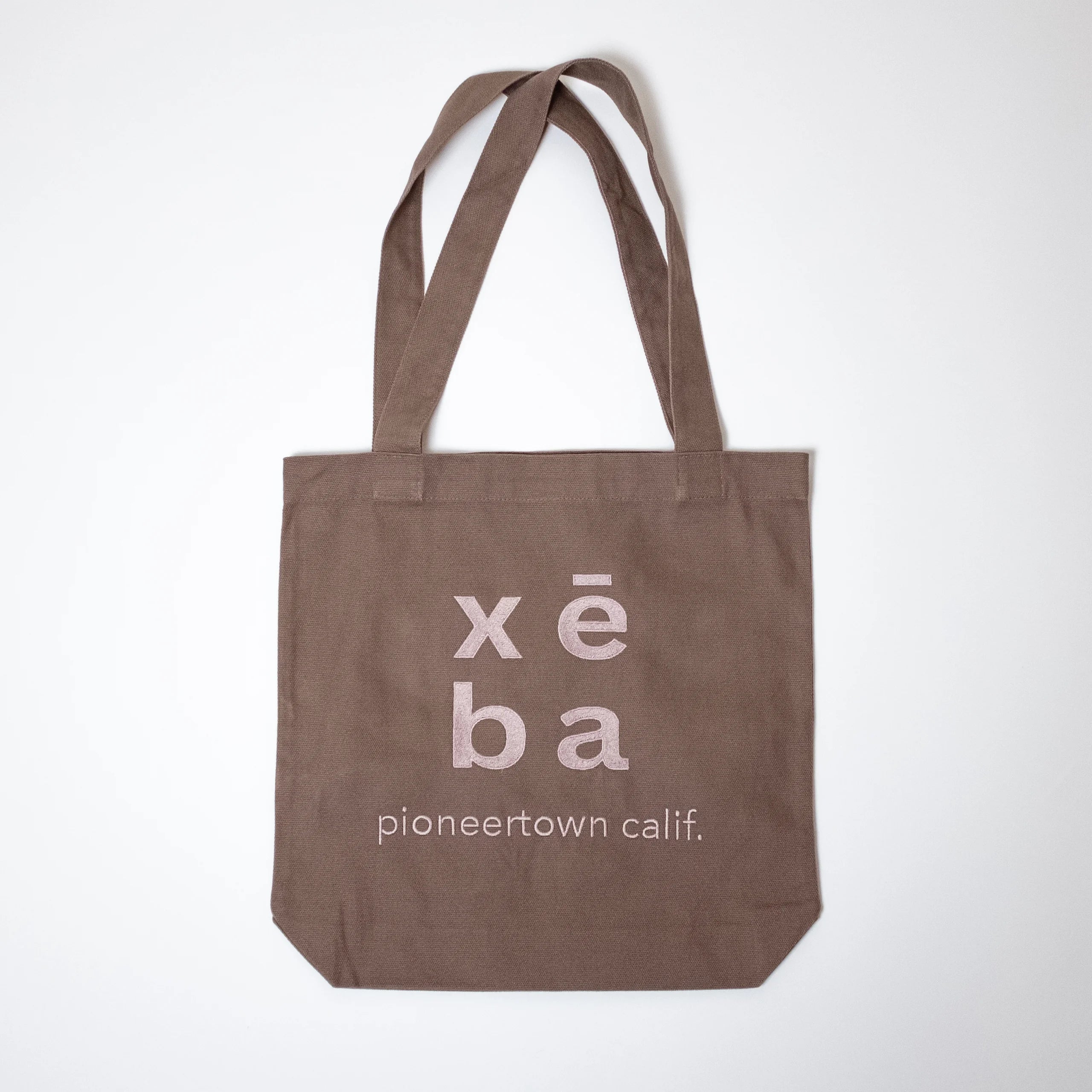 XēBA Embroidered Canvas Tote
