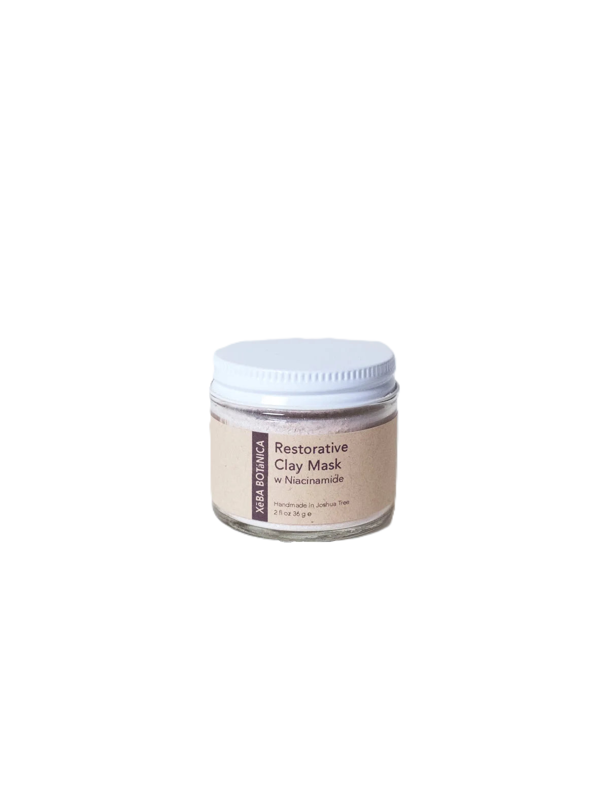 Restorative Clay Mask — transparent hero