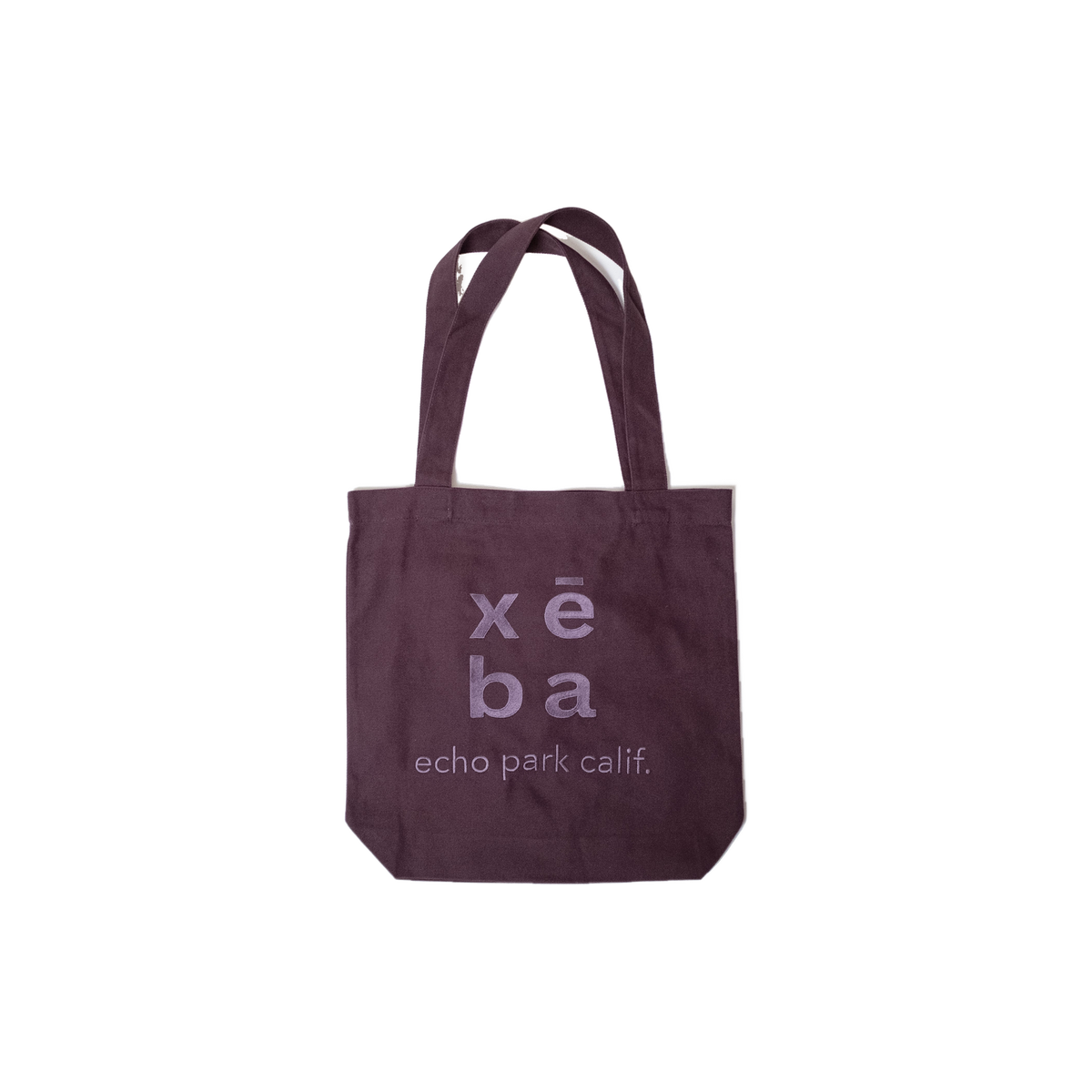XēBA Embroidered Canvas Tote